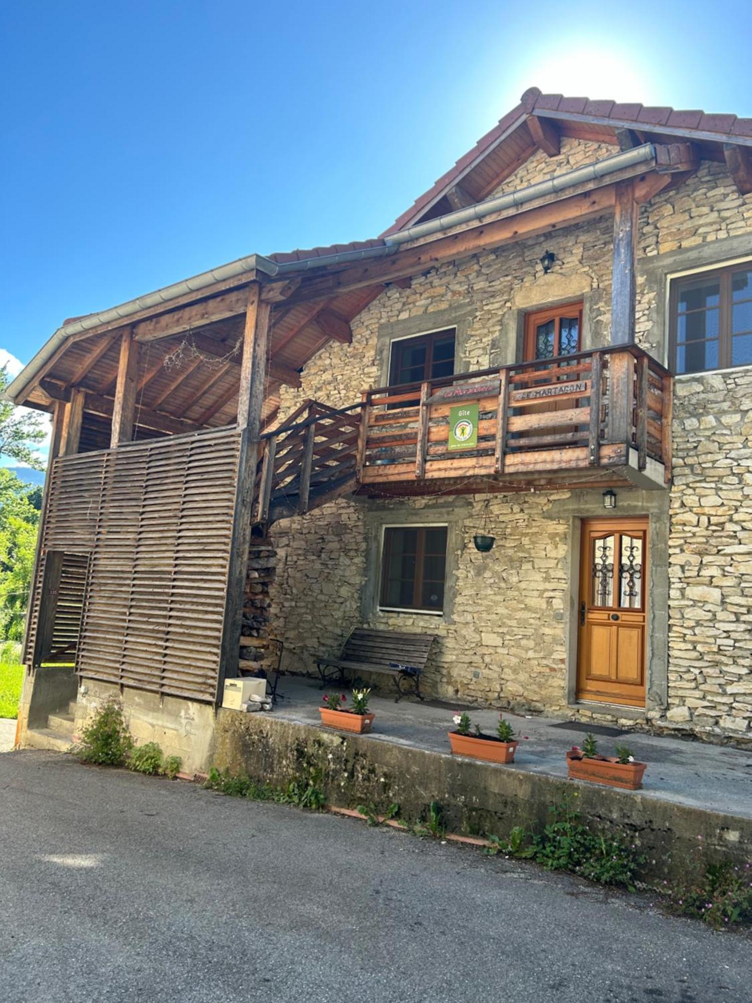 Gite La Morandiere Saint-Martin-en-Vercors Eksteriør bilde